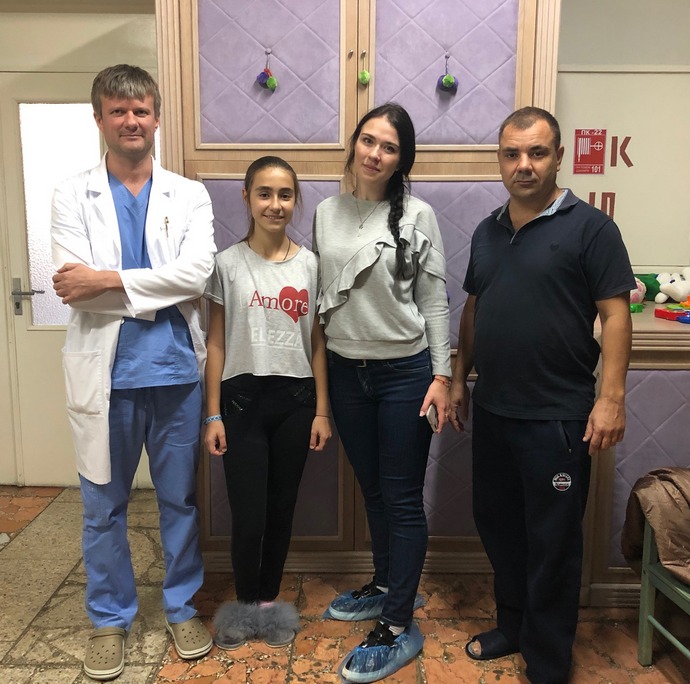 Пацієнтка виписується додому